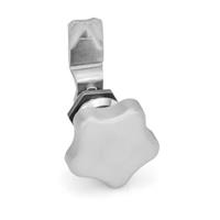 GN 115 Stainless Steel Latch Operation with Operating Element Not Lockable